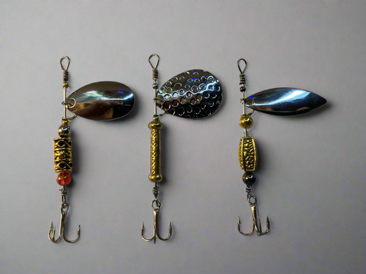 Pan Fish Spinner Set (3)